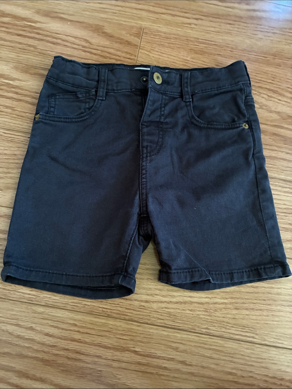 20/25$ 🧸 Kids Black Stretch Cotton Shorts